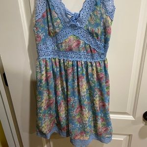 Vintage Betsey Johnson Floral Dress